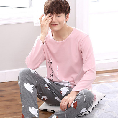 Férfi pamut pizsama különböző modellekben