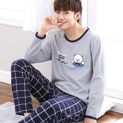 Férfi pamut pizsama különböző modellekben