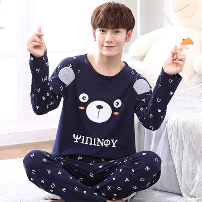 Férfi pamut pizsama különböző modellekben