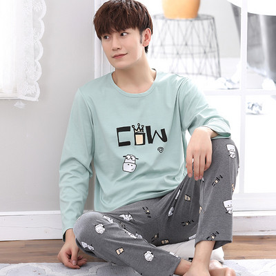 Férfi pamut pizsama különböző modellekben