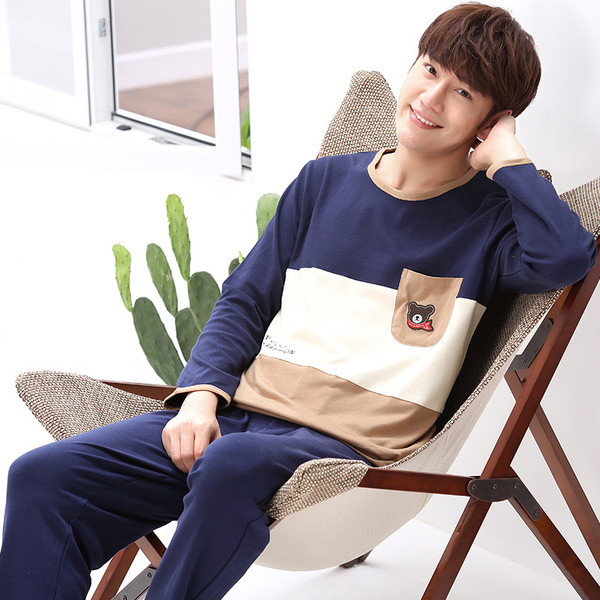 Férfi pamut pizsama különböző modellekben