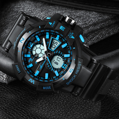 Ceas de bărbați, luminos, rezistent la apă, în mai multe culori
