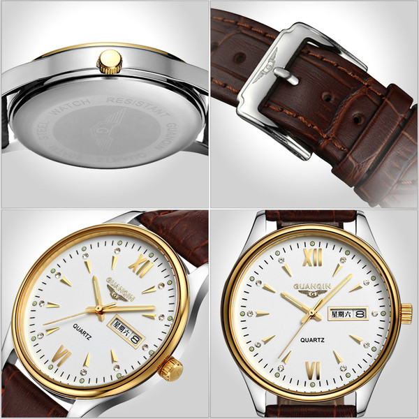 Modern férfi karóra négy színben