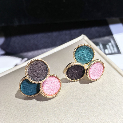 Cercei casual dama in doua culori