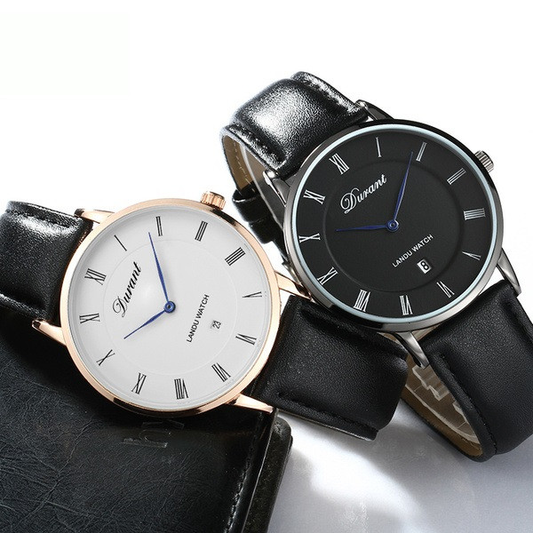 Ceas de zi cu zi pentru bărbați în două culori