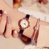 Ceas elegant de dama cu curea subtire in diferite culori