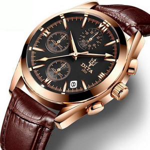 Elegáns férfi vízálló karóra több színben