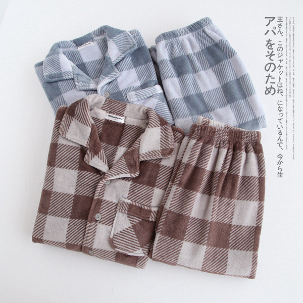 Vastag puha férfi pizsama többféle modellben