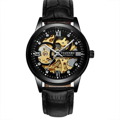 Férfi karóra több színben, öko bőr szíjjal