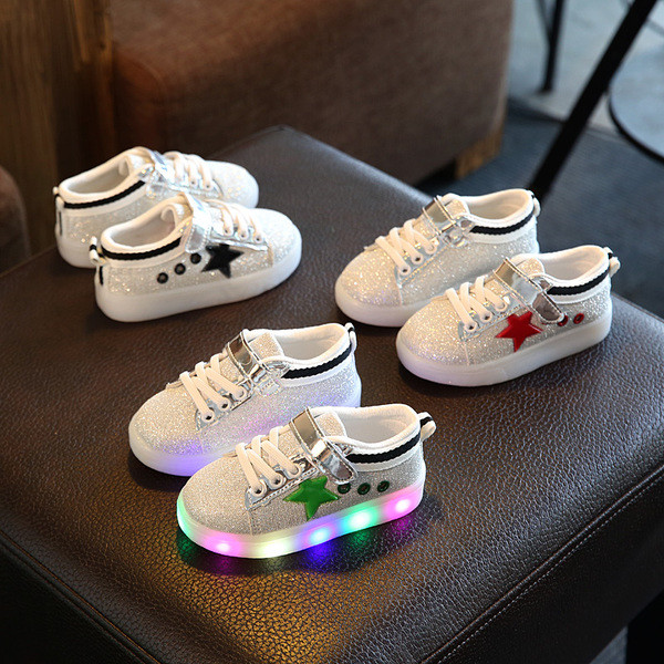 NOU Adidași copii moderni, luminoși, cu autocolante