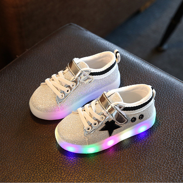 NOU Adidași copii moderni, luminoși, cu autocolante