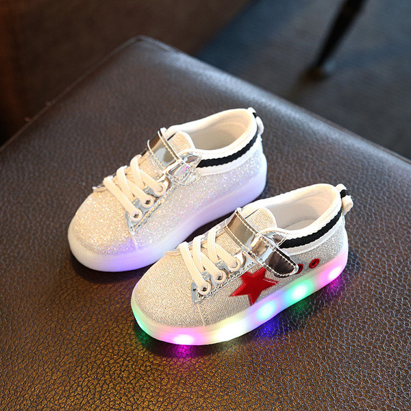 NOU Adidași copii moderni, luminoși, cu autocolante