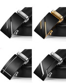 Stílusos férfi öv többféle modellben, különböző csatokkal