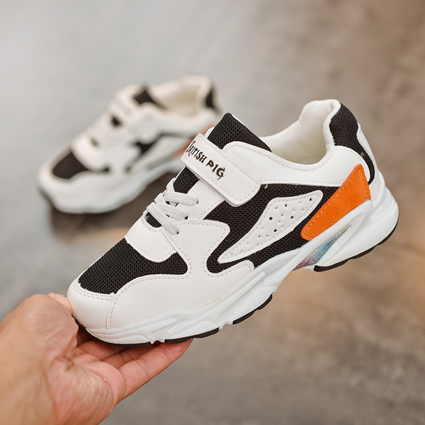 Adidasi copii cu autocolante in trei culori