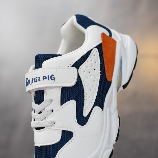 Adidasi copii cu autocolante in trei culori