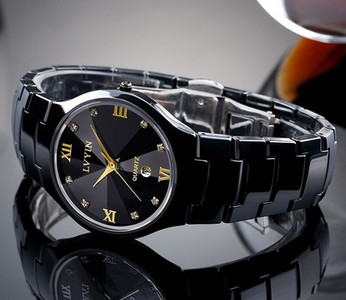 Ceas elegant pentru barbati din ceramica in mai multe culori