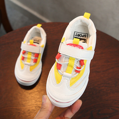 Pantofi sport si copii de zi cu zi pentru baieti cu autocolante in mai multe culori