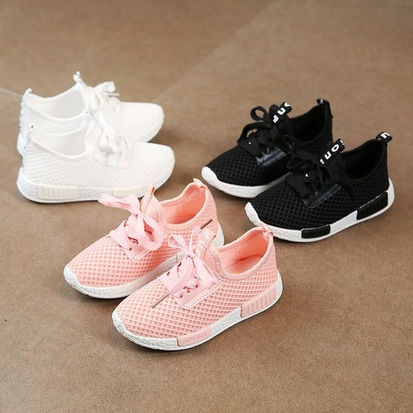 Tenisi copii moderni pentru fete cu cravate in mai multe culori