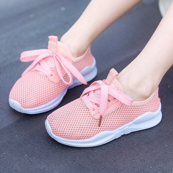 Tenisi copii moderni pentru fete cu cravate in mai multe culori