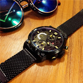 Ceas modern pentru bărbați, rezistent la apă, în trei culori