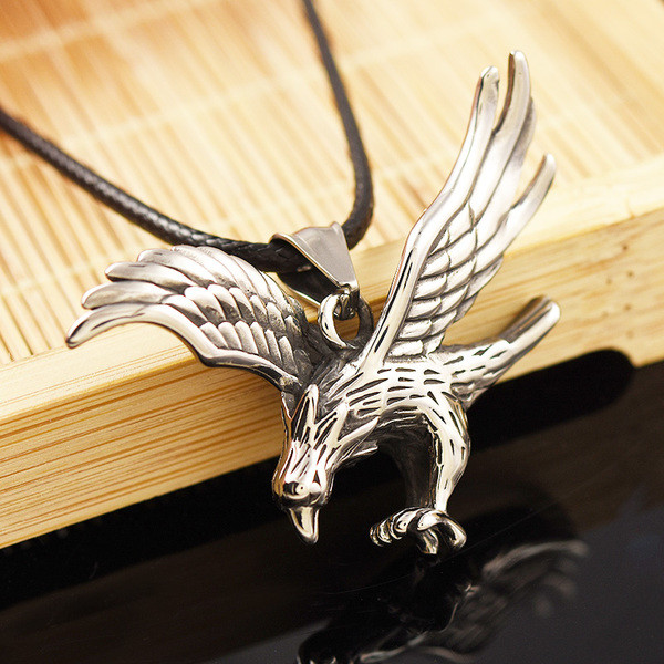 Férfi nyaklánc medállal - Eagle