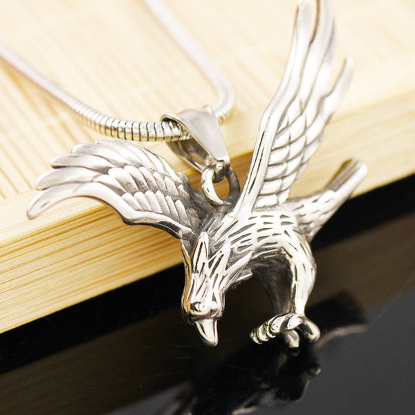 Férfi nyaklánc medállal - Eagle