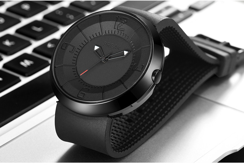 Ceas de zi cu zi pentru bărbați în trei culori