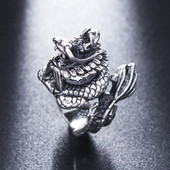 Férfi acél gyűrű