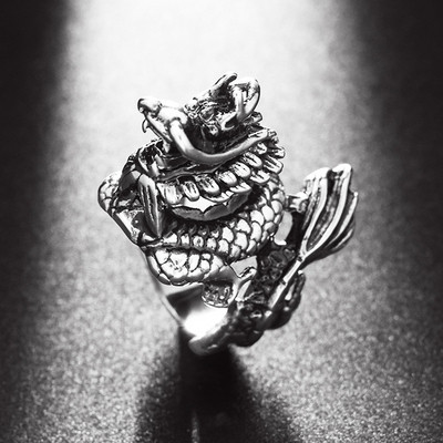 Férfi acél gyűrű