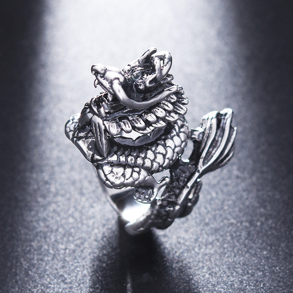 Férfi acél gyűrű