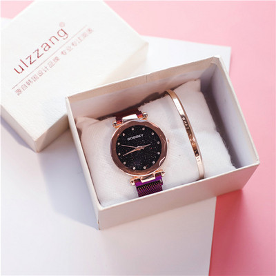 Дамски часовник с метална каишка в няколко цвята