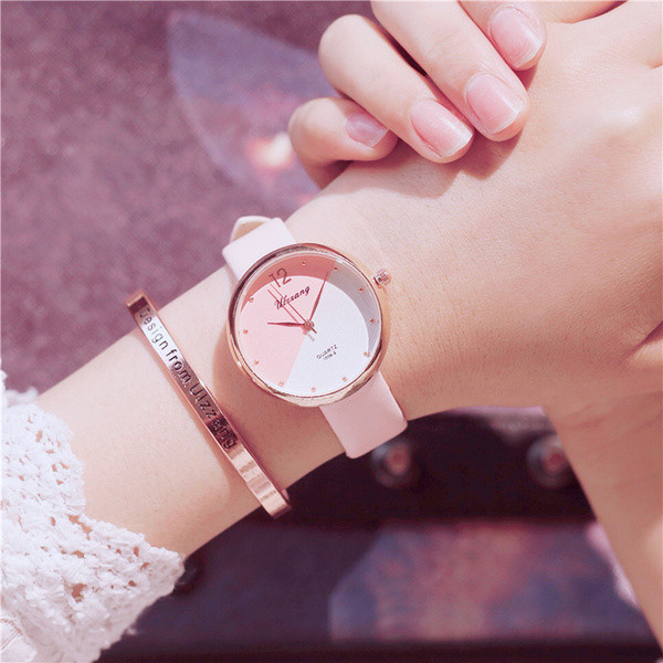 Ceas de zi cu zi pentru femei în cinci culori diferite