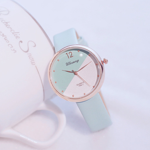 Ceas de zi cu zi pentru femei în cinci culori diferite