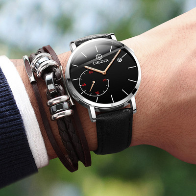 Elegáns férfi vízálló karóra több színben