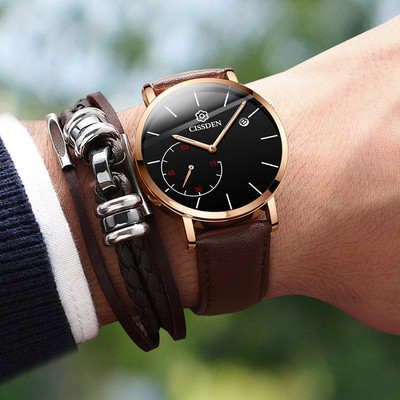 Elegáns férfi vízálló karóra több színben