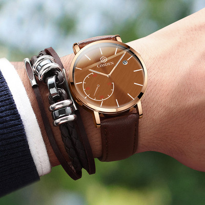 Elegáns férfi vízálló karóra több színben