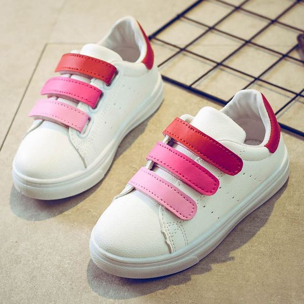 Pantofi moderni pentru copii cu autocolante colorate potrivite pentru baieti si fete