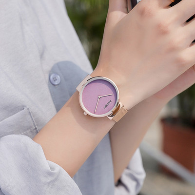 Ceas de damă elegant, potrivit pentru utilizarea de zi cu zi, în patru culori