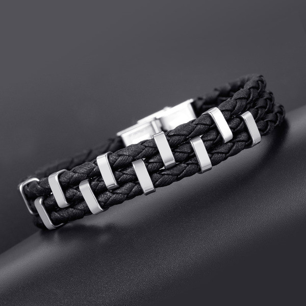 Brățară de zi cu zi pentru bărbați în două culori