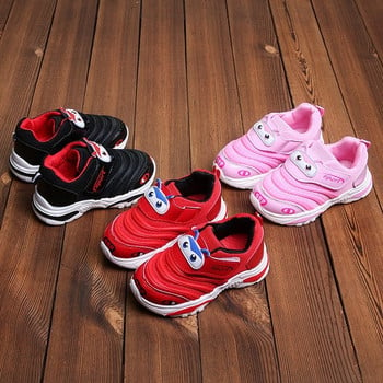 Детски обувки за момичета и момчета с 3D елемент в три цвята