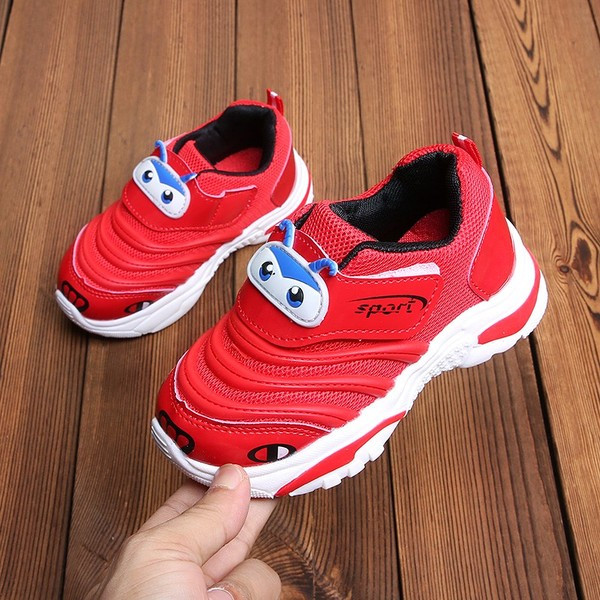 Детски обувки за момичета и момчета с 3D елемент в три цвята