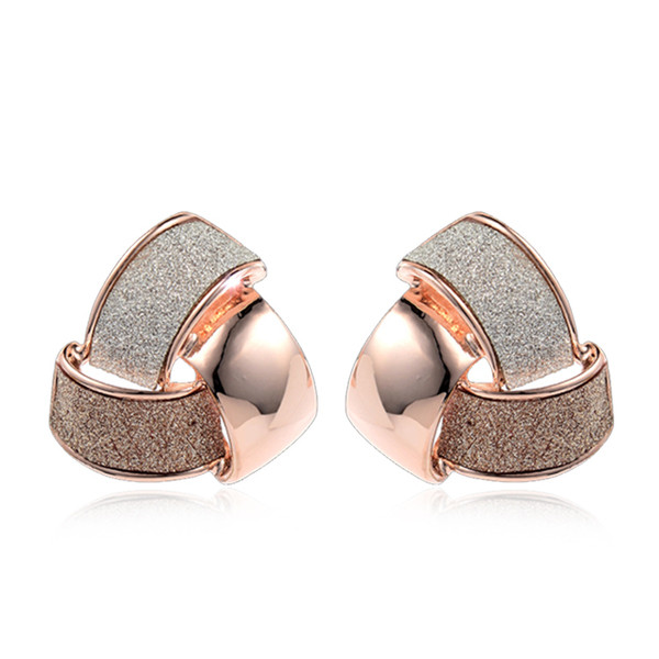 Alkalmi női fülbevaló brokáttal, három színben