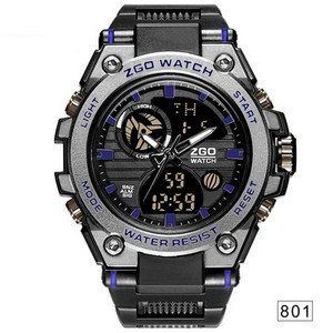 Férfi vízálló karóra négy színben