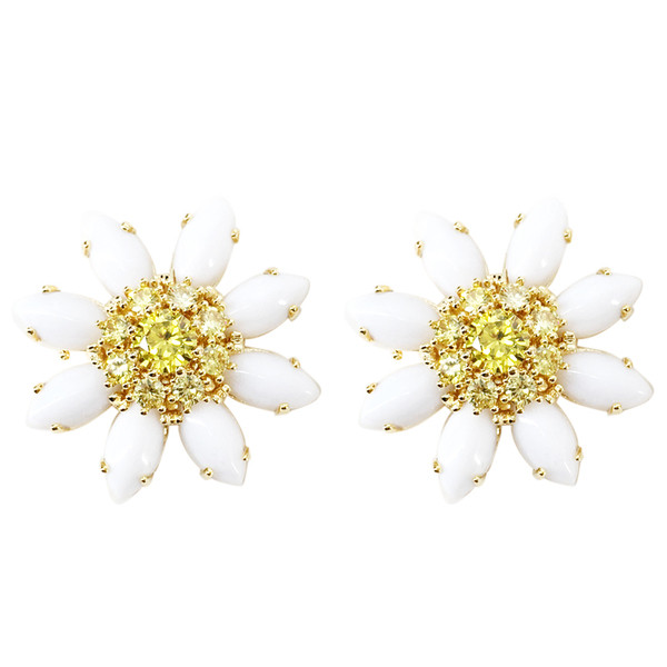 Cercei de dama in forma de floare
