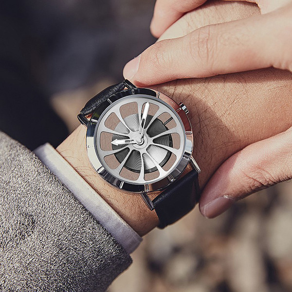 Stílusos férfi vízálló karóra négy színben