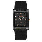 Ceas dreptunghiular ultra subțire pentru bărbați în trei culori