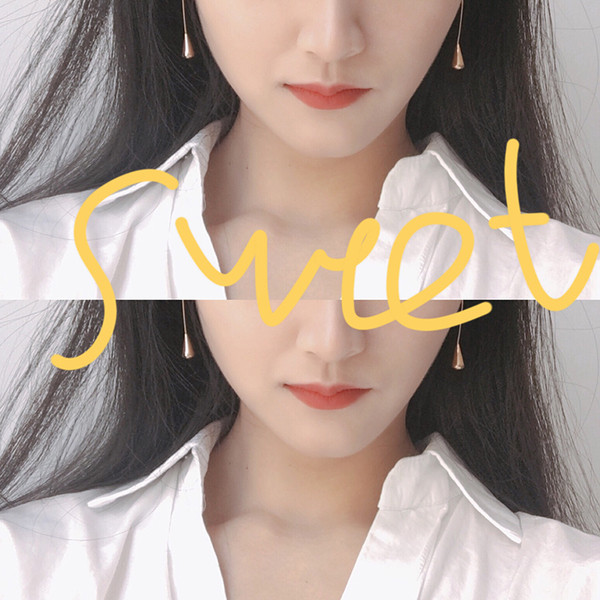 Cercei de dama curati zilnic in culoarea aurie