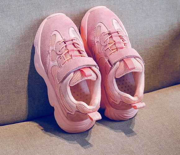 Sport és hétköznapi gyerek tornacipő lányoknak durva talppal több színben