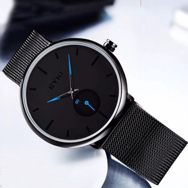 Ceas elegant pentru bărbați, rezistent la apă, în trei culori