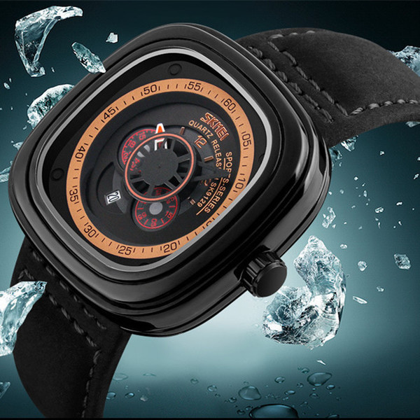 Ceas de bărbați retro rezistent la apă în trei culori